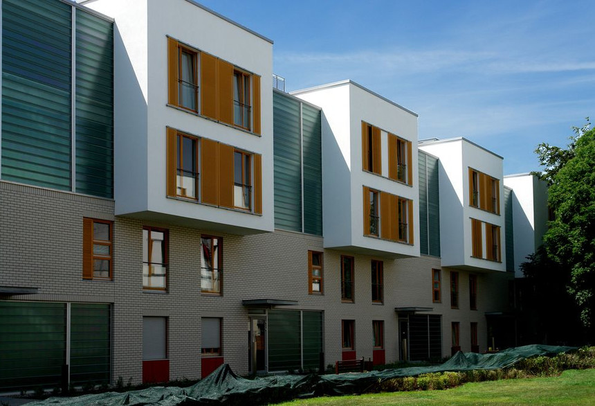 Эко парк из кирпича Faro серого с оттенком гладкого